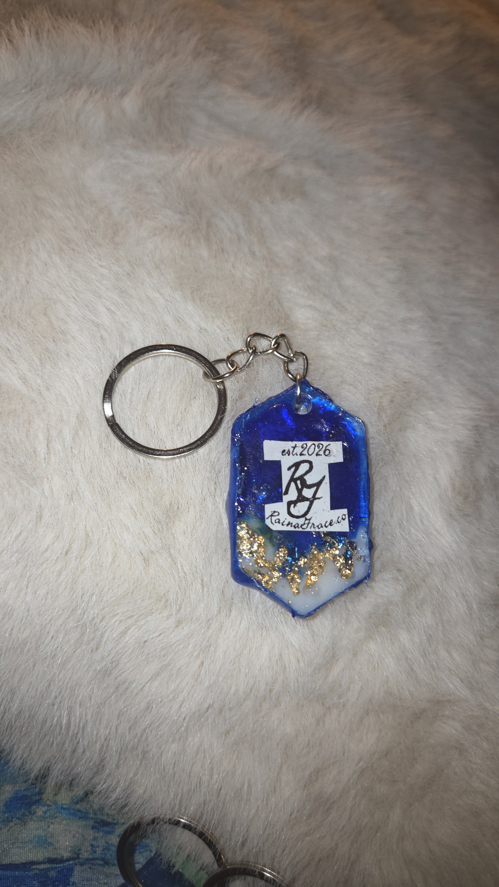 Customizable Pre-Programmed NFC Keychains | Handmade Resin | Social Media & Links